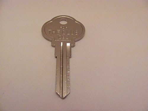 "The Club" Key Blank - Nickel Plated "Double Sided" Key Blank - (CB2)