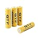 DZT1968 4Pcs 3.7V 18650 9800mah Li-ion Rechargeable Battery For LED Flashlight Torch/electronic gadgets 65x17mm