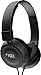 JBL Harman T450 On-Ear Lightweight Foldable Headphones with Mic - Black