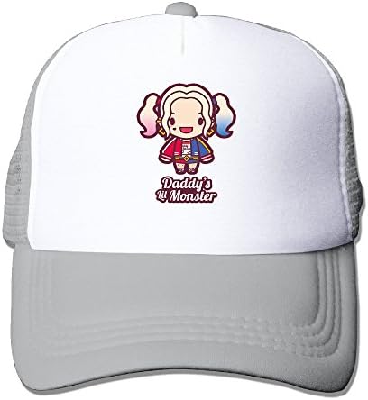 Daddys Little Monster Unisex Mesh Truck Hat Snapback Cap Outdoor Sports (5 Colors)