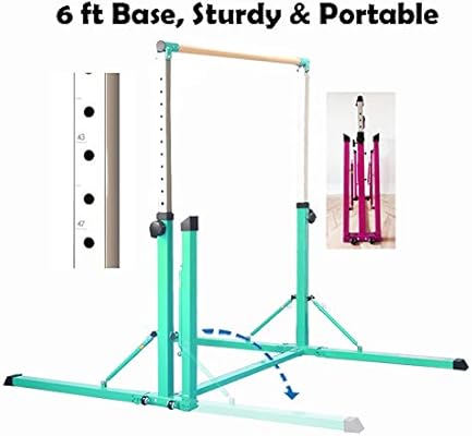 Pregymnastic foldable & movable gymnastics kip bar Clearance
