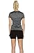 icyzone Workout Shirts Yoga Tops Activewear V-Neck T-Shirts for Women Running Fitness Sports Short Sleeve Tees (XXL, Charcoal/Lavender/Peach)