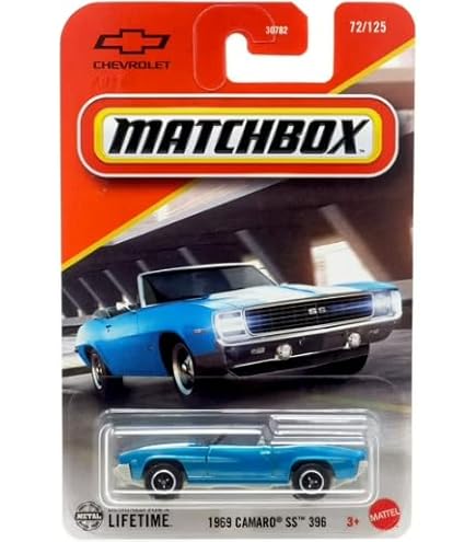Amazon.com: 1969 Chevy Camaro ZLX Phase III Black with White