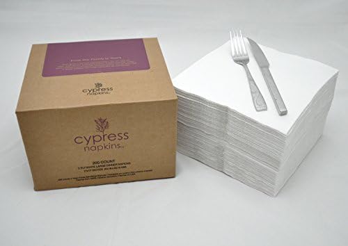 Cypress Napkins- 200 Large 2PLY Dinner Napkins