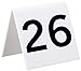Alpine Industries 25 Pcs Acrylic Tent Style Table Numbers, 3