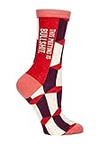 Blue Q Women's Novelty Crew Sock 