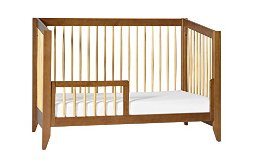 Babyletto Sprout 4-in-1 Convertible Crib, Chestnut/Natural