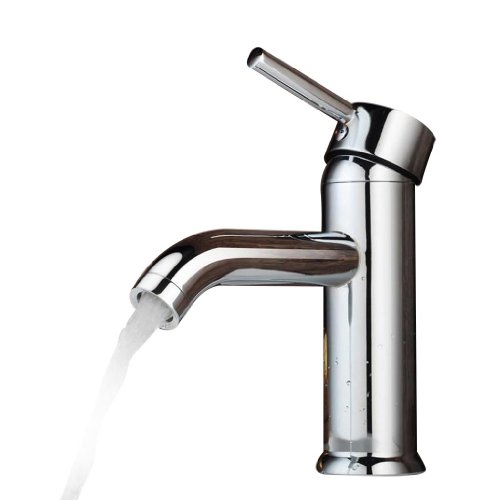 Lightinthebox Centerset Contemporary Chrome Finished Single Handle