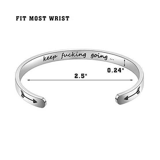 SAM-LORI-Inspirational-Cuff-Bracelet-Bangle-Keep-Going-Motivational-Mantra-Quote-Stainless-Steel-Engraved-Best-Friend-Sister-Gift-for-Women-Teen-Girls-with-Hidden-Message SAM-LORI-Inspirational-Cuff-Bracelet-Bangle-Keep-Going-Motivational-Mantra-Quote-Stainless-Steel-Engraved-Best-Friend-Sister-Gift-for-Women-Teen-Girls-with-Hidden-Message