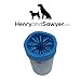 Dog Paw Cleaner by Henry & Sawyer | Portable Soft Silicone Brush Cleaner | Washer Cup Brusher Made Of Silicone Material Comfortable For Dirty And Muddy Paws