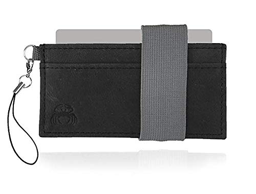 Crabby Wallet - Minimalist Wallet - Super Slim Menâ€™s Wallet - L3 Leather Wallet
