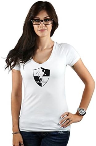 Women's Hogwarts HP Gryffindor House Lion Shield T-Shirt XXX-Large White