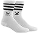 adidas Originals Women's Originals Roller Single Crew, White/Black, Medium