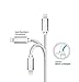 LAX iPhone Charger Lightning Cable - MFi Certified Durable Braided Apple Lightning USB Cord for iPhone 11/11 Pro Max/XS Max/X/iPad, iPod & More