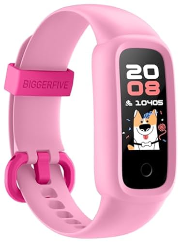 BIGGERFIVE Vigor L Kids Fitness Tracker Watch for Girls Ages
