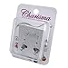 Charisma 8mm Stainless Steel CZ Cubic Zirconia Round Drop Leverback Earrings (Steel)