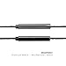 BRAINWAVZ Earphone Replacement Cable with MMCX Connectors (3.5MM with Mic & Remote)