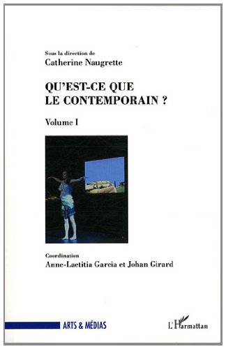 Qu'est ce que le contemporain ?