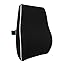Cuscino Lombare In Memory Foam Per Sedie E Auto – Supporto Schiena Ergonomico Con Copertura Traspirante E Cinghia Regolabile (Grigio) - 5