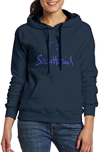 Horoscope Sagittarius Women Fashion Casual Hooded Pullover Sweatshirt Tops With Pocket