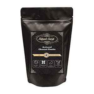 Nature’s Secret Activated Charcoal Powder for Face Mask and Teeth Cleaning, 100 g