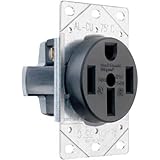 Legrand-Pass & Seymour 3894CC6 Flush Outlet 50-Amp 125-volt/250-volt Three Pole Four Wire