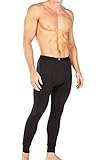 Texere Men's Thermal Long John Pants (Apollo, Black, Medium) Best Christmas Gifts MC6201-BLK-M