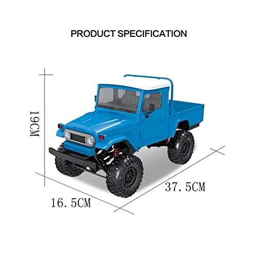 2.4GHz Radio Fernbedienung Militär LKW 1:12 RC Auto 4wd Off Road Wüste Armee Auto Wiederaufladbare Highspeed Elektrische… – Bild 7