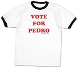 Napoleon Dynamite Vote for Pedro T-shirt White, Small