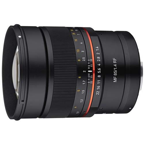 ROKINON 85mm F1.4 Weather Sealed High Speed Telephoto Lens for Canon R