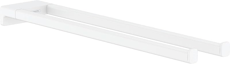 Hansgrohe AddStoris Twin-Towel Holder Matt White