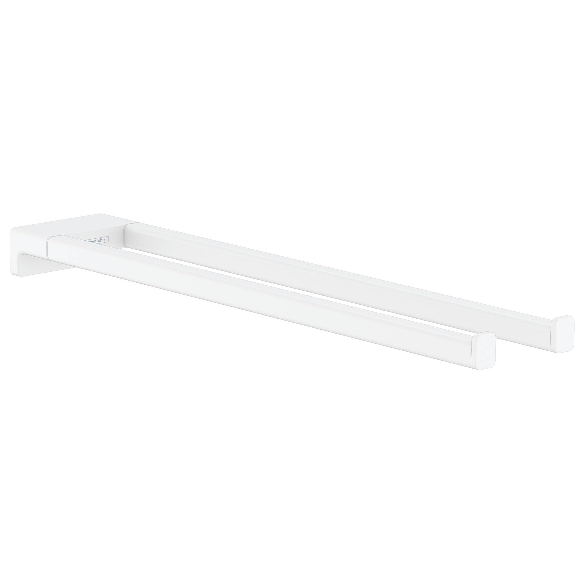 hansgrohe AddStoris Towel holder twin-handle, matt white, 41770700