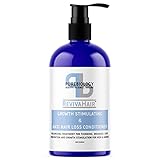 Pure Biology Hair Growth Stimulating Conditioner with Biotin, Keratin, Argan Oil, Coconut Oil, Vitamins B5 +E & Breakthrough Anti Hair Loss Complex for Thinning, Damaged & Dry Hair for Men & Women