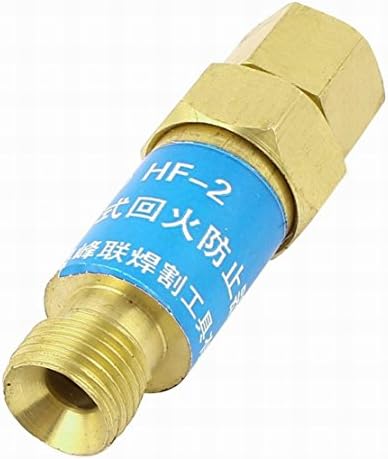 Ucland HF-2 Male to Female Thread Flashback Arrestor Gas Valve Regulator