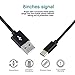 Short USB C Cables [5 Pack 8 inches], VOKOO Nylon Braided USB Type C Charging Cable for Nintendo Switch, Macbook 12 Inch, Galaxy S8/ S8 Plus/ LG G5/G6, Google Pixel and More, Black