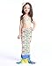 Newland Girl's Kids Mermaid Tail Bikini 3PCS Swimsuit Bathing Suit SwimWear