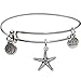 Bangle Bracelet and Seastar Charm