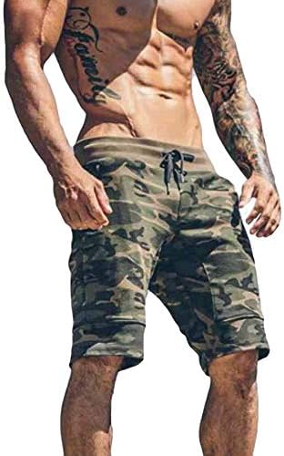 LONGTA Mens Solid Bodybuilding Gym Running Workout Shorts