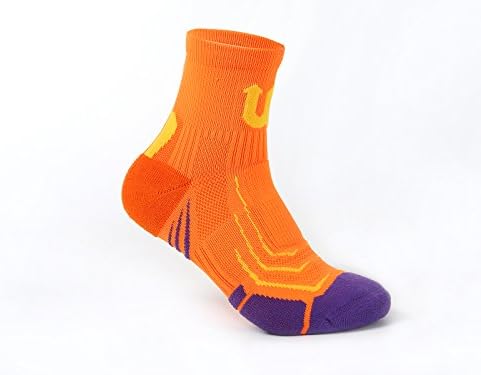 Ridding athletic socks with ankle and heel protection design unisex high elastic Sports socks