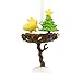 Hallmark Resin Figural Woodstock in Nest Christmas Ornaments