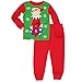 Elf on the Shelf Boys 4 piece Cotton Pajamas Set (Little Kid/Big Kid)
