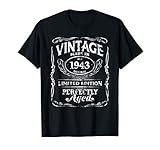Vintage Premium Made In 1943 Classic 77th Birthday Gift m7 T-Shirt