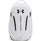 Under Armour Unisex Hustle 6.0 Backpack, 100 WHITE, OSFM