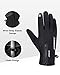 Anqier Winter Sports Gloves,Touchscreen Warm Windproof Thermal Gloves Outdoor Cycling Driving Running Skiing Gloves for Men Women