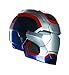 Disguise Marvel Marve Iron Man 3 Iron Patriot Adult Helmet Costume Accessory, Blue/Red/Silver, One Size Adult