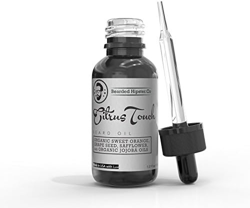Citrus Touch: Beard Oil Conditioner for Men( Beard Softener and Growth Oil ) From The Bearded Hipster Co.