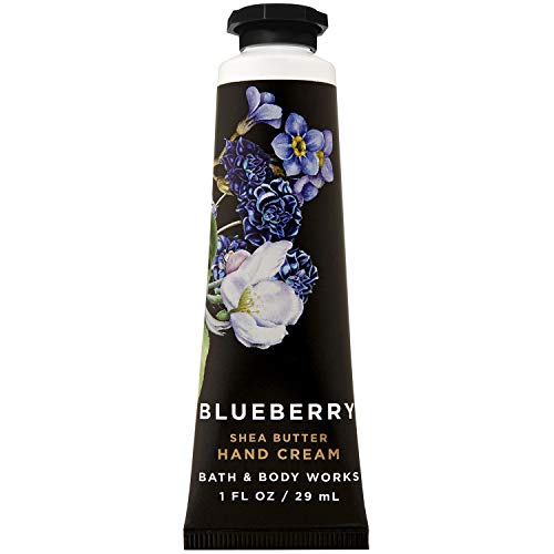 Bath and Body Works BLUEBERRY Shea Butter Hand Cream 1.0 Fluid Ounce (2019 Edition)
