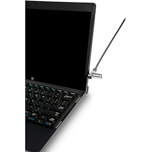 Kensington N17 Keyed Laptop Lock for Dell Devices, Black and Silver (K64440WW)