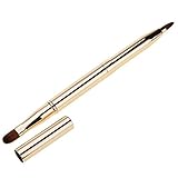 Jocestyle Double-headed Retractable Makeup Blush Lip Brush and Eyeshadow Brush Foundation Brush