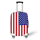 FOR U DESIGNS 18/20/22/24/26/28/30 Inch Personalized Flag Spandex Travel Luggager Covers